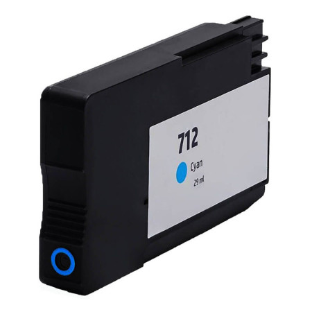 HP 712 Cyan (3ED67A) — Cartus compatibil