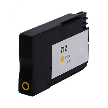 HP 712 Yellow (3ED69A) — Cartus compatibil