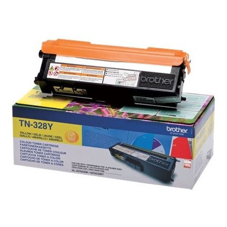 Brother TN 328 Yellow (TN-328Y, TN328Y) — Cartus de toner