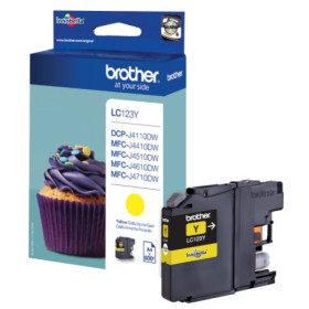Brother LC 123 Yellow (LC-123Y, LC123Y) — Cartus de cerneala