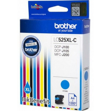 Brother LC 525 XL Cyan (LC-525XLC, LC525XLC) — Cartus de