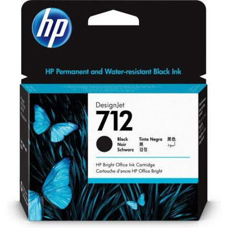 HP 712 Black (3ED71A) — Cartus de cerneala