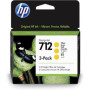 HP 712 Yellow (3ED79A) — Cartus de cerneala