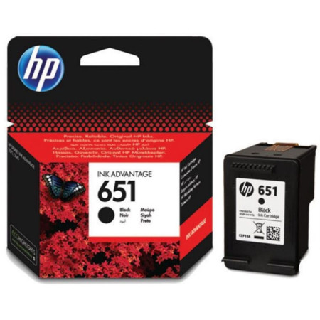 HP 651 Black (C2P10AE) — Cartus de cerneala