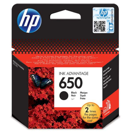 HP 650 Black (CZ101AE) — Cartus de cerneala