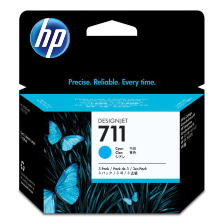 HP 711 Cyan (CZ134A) — Cartus de cerneala