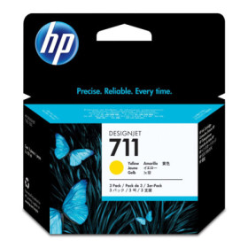 HP 711 Yellow (CZ136A) — Cartus de cerneala