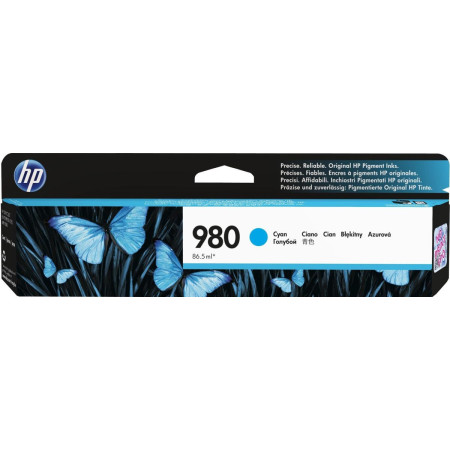 HP 980 Cyan (D8J07A) — Cartus de cerneala