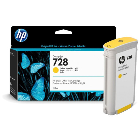 HP 728 Yellow (F9J65A) — Cartus de cerneala