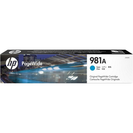HP 981A Cyan (J3M68A) — Cartus de cerneala