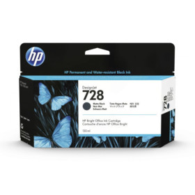 HP 728 Matte Black (3WX25A) — Cartus de cerneala