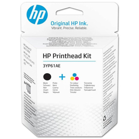 HP 3YP61AE Black/Tri-color GT Printhead — Cap de printare