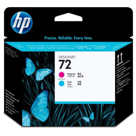 HP 72 Magenta & Cyan (C9383A) — Cap de printare