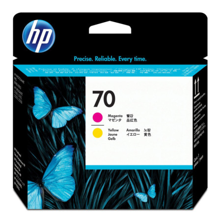 HP 70 Magenta & Yellow (C9406A) — Cap de printare