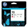 HP 70 Matte Black & Red (C9409A) — Cap de printare