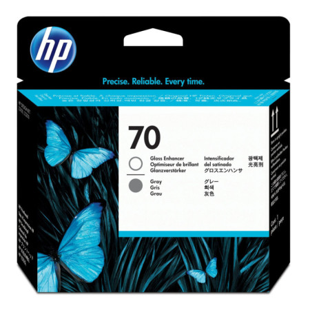 HP 70 Gloss Enhancer & Gray (C9410A) — Cap de printare