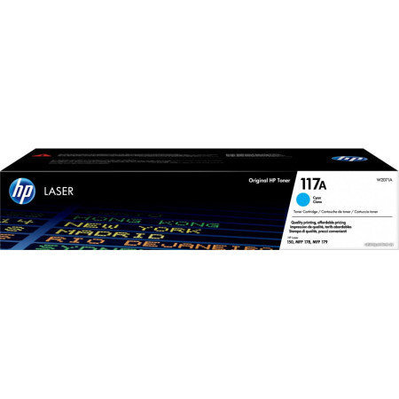 HP 117A Cyan (W2071A) — Cartus de toner