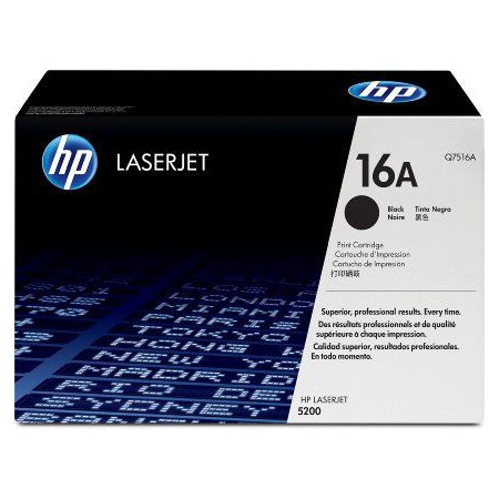 HP 16A Black (Q7516A) — Cartus de toner