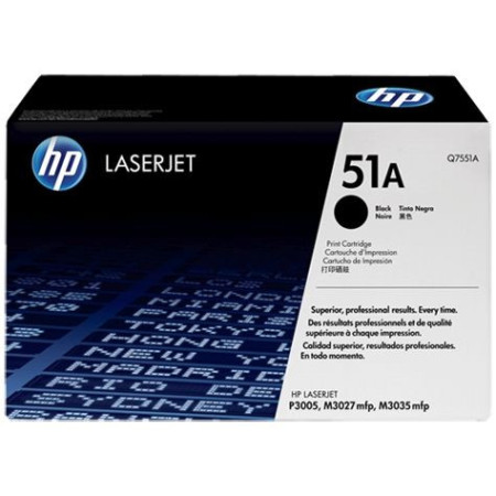 HP 51A Black (Q7551A) — Cartus de toner