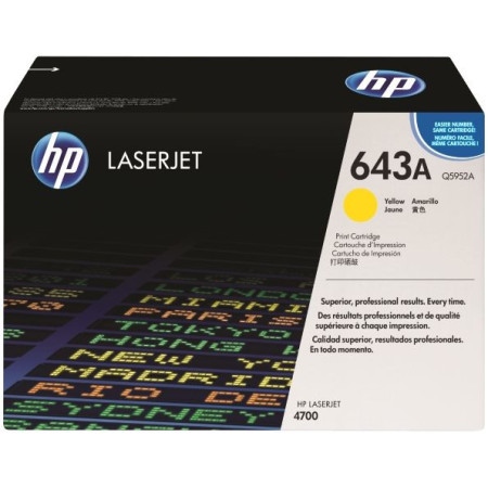 HP 643A Yellow (Q5952A) — Cartus de toner