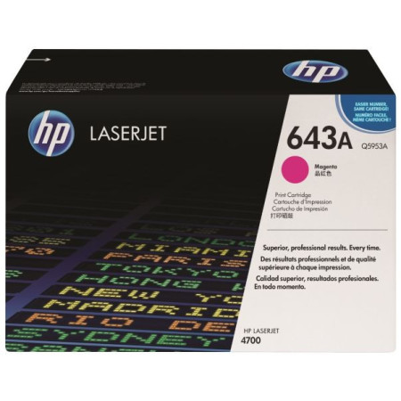 HP 643A Magenta (Q5953A) — Cartus de toner