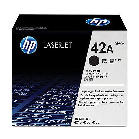 HP 42A Black (Q5942A) — Cartus de toner