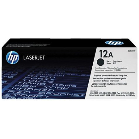 HP 12A Black (Q2612A) — Cartus de toner
