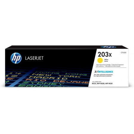 HP 203X Yellow (CF542X) — Cartus de toner