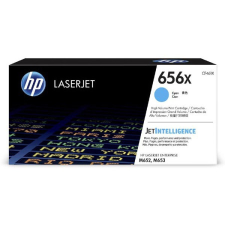 HP 656X Cyan (CF461X) — Cartus de toner