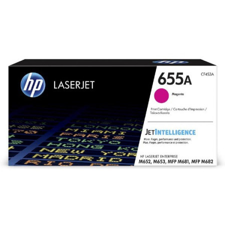 HP 655A Magenta (CF453A) — Cartus de toner