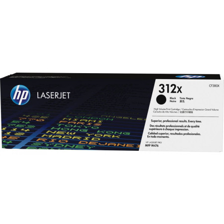 HP 312X Black (CF380X) — Cartus de toner