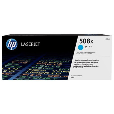 HP 508X Cyan (CF361X) — Cartus de toner