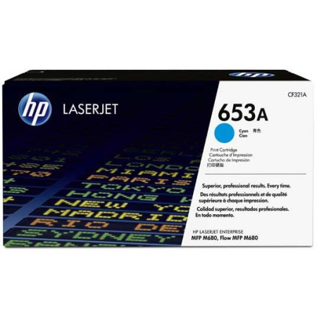 HP 653A Cyan (CF321A) — Cartus de toner