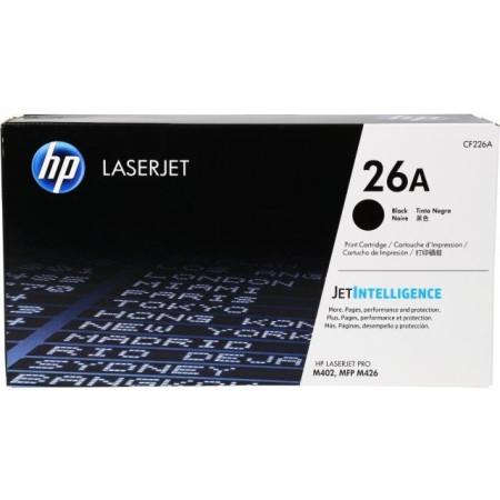 HP 26A Black (CF226A) — Cartus de toner
