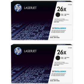 HP 26X Black Dual Pack (CF226XD) — Cartus de toner
