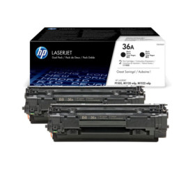 HP 36A Black Dual Pack (CB436AD) — Cartus de toner