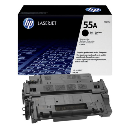 HP 55A Black (CE255A) — Cartus de toner