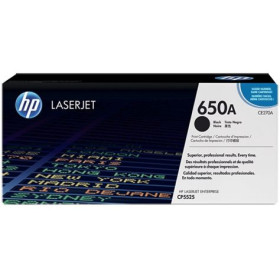 HP 650A Black (CE270A) — Cartus de toner