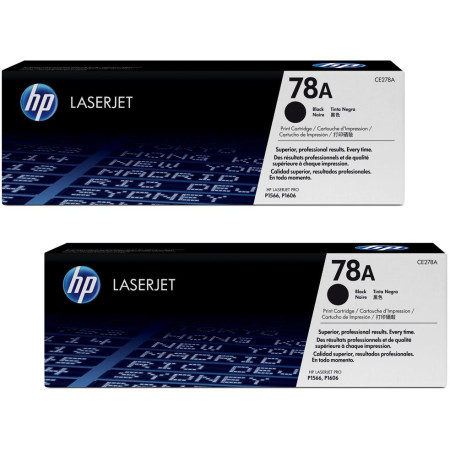 HP 78A Black Dual Pack (CE278AD) — Cartus de toner