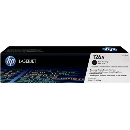 HP 126A Black (CE310A) — Cartus de toner