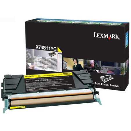 Lexmark X748H3YG Yellow — Cartus de toner