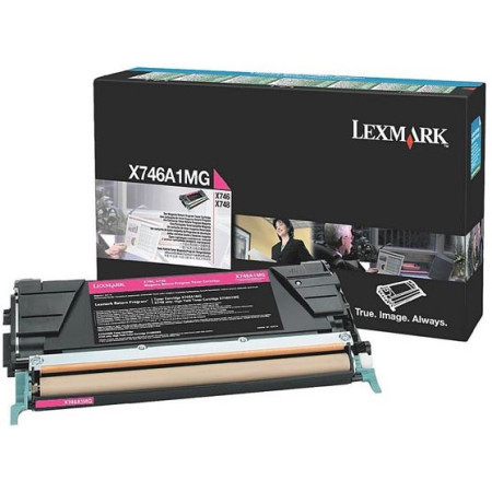 Lexmark X746A1MG Magenta Return Program — Cartus de toner