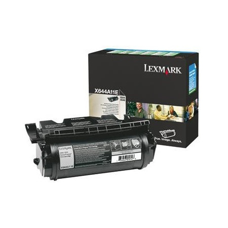 Lexmark X644A11E Black Return Program — Cartus de toner
