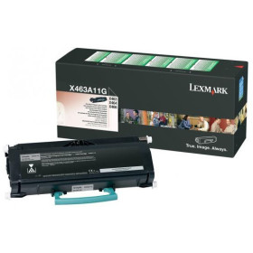 Lexmark X463A11G Black Return Program — Cartus de toner