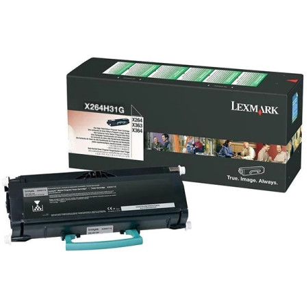 Lexmark X264H31G Black Corporate — Cartus de toner