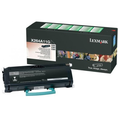 Lexmark X264A11G Black — Cartus de toner