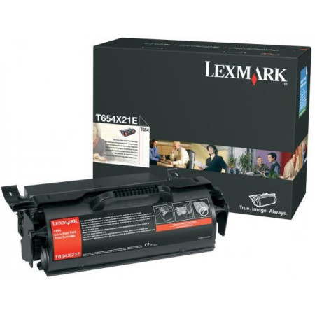 Lexmark T654X21E Black — Cartus de toner