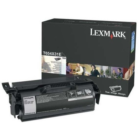 Lexmark T654X31E Black Corporate — Cartus de toner