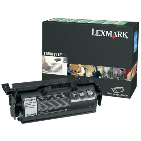 Lexmark T650H11E Black Return Program — Cartus de toner