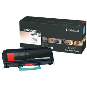 Lexmark E260A21E Black — Cartus de toner